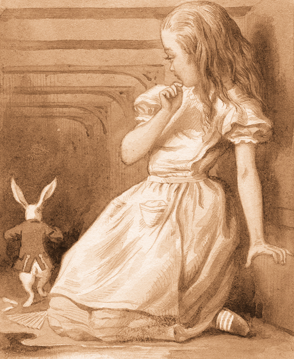 Иллюстрация Джона Тенниела Иллюстрация Джона Тенниела