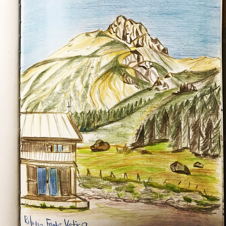 «На гор вечерний силуэт» Вероника Габард «На гор вечерний силуэт» Вероника Габард